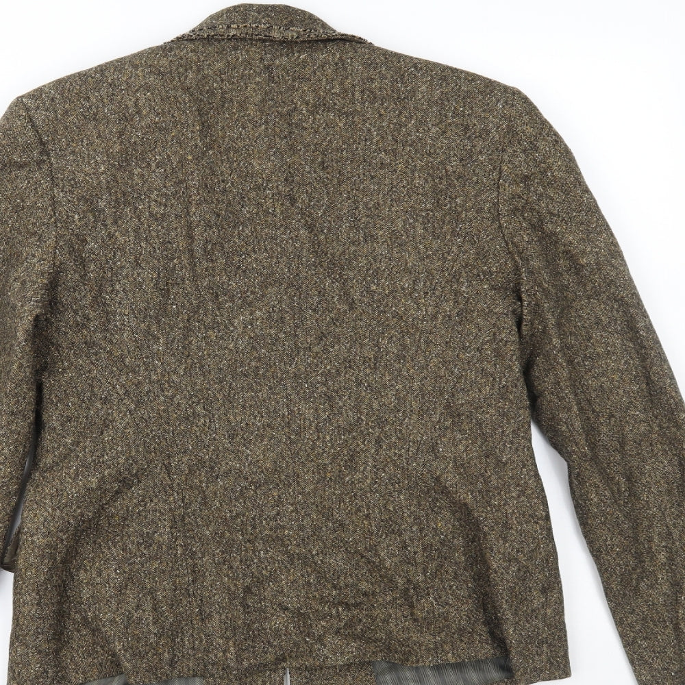 Gerry Weber Womens Brown Jacket Blazer Size 10