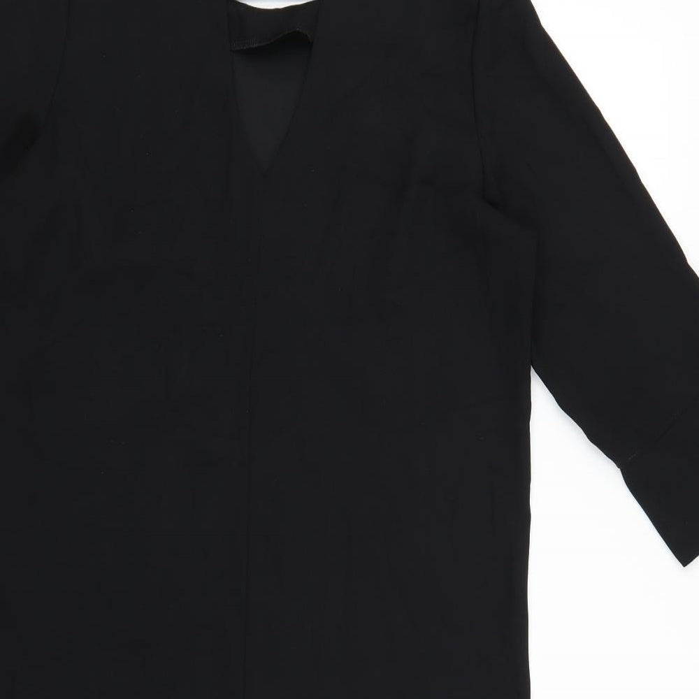 Marks and Spencer Womens Black Fit & Flare Size 2
