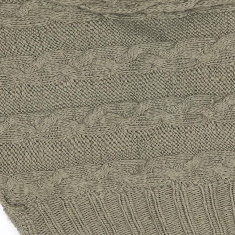 mng Womens Green Cardigan Jumper Size L