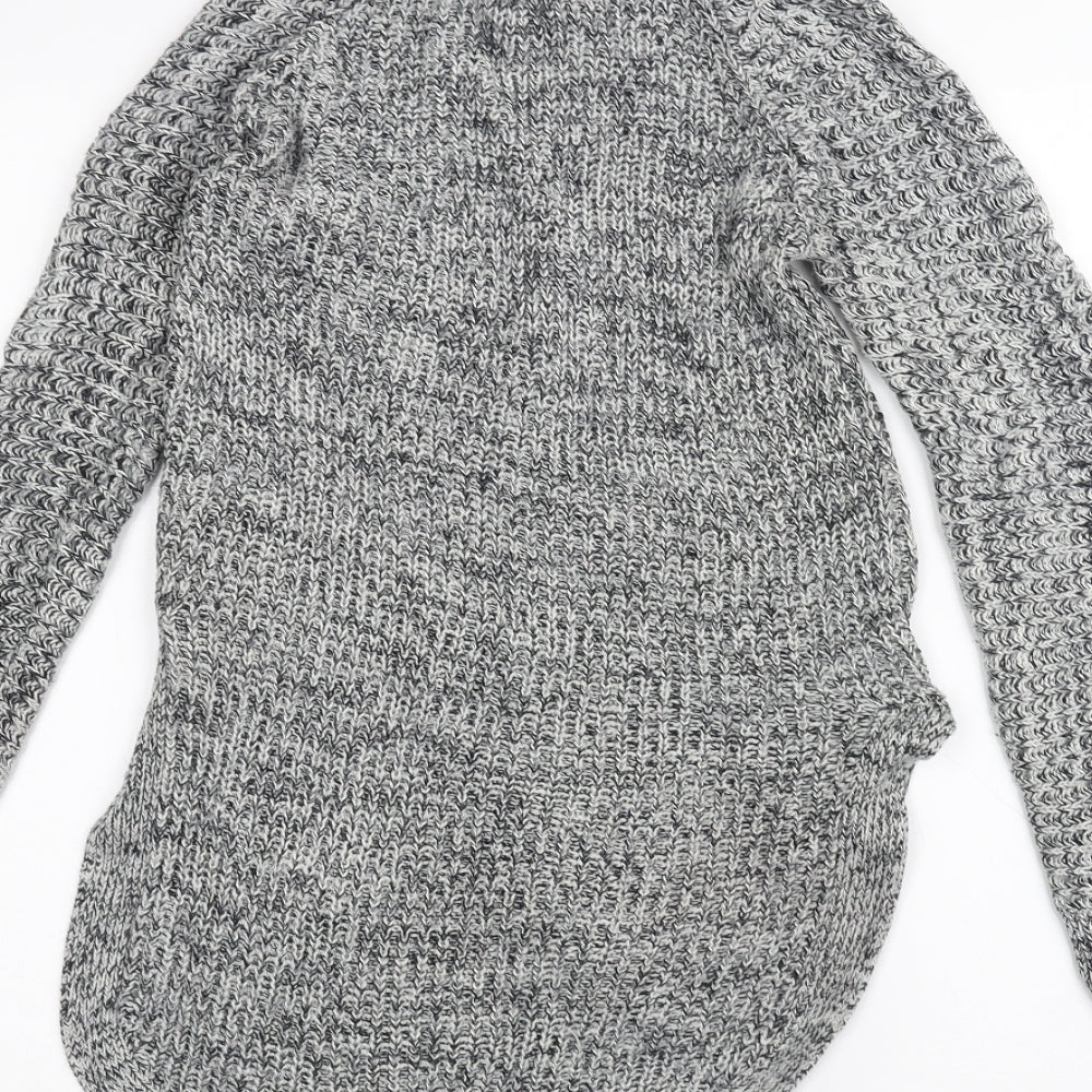 Papaya Womens Grey Pullover Jumper Size S