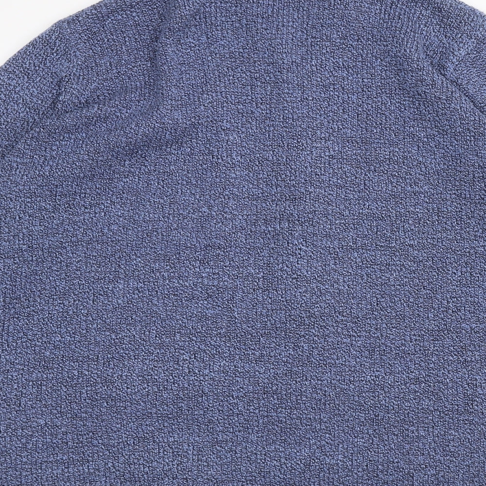 BM Womens Blue Jacket Coatigan Size L