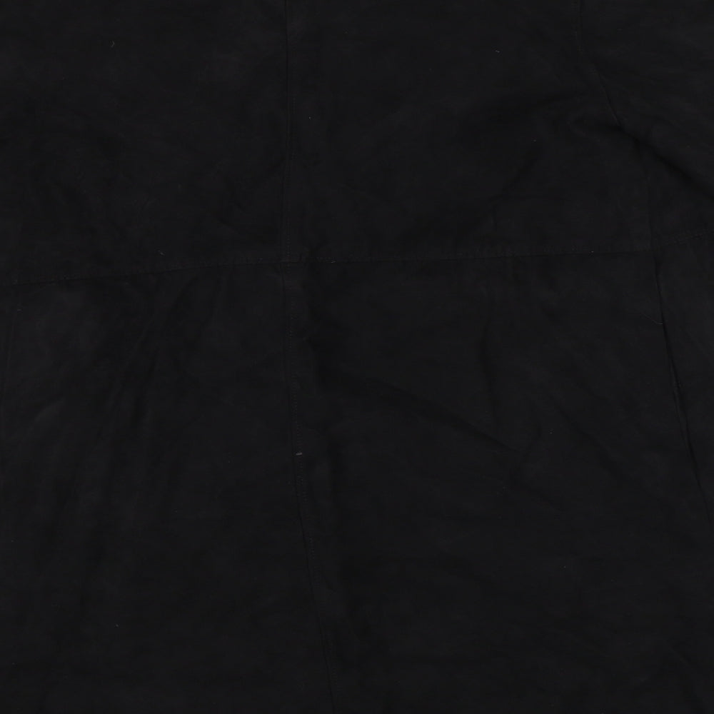 H&M Womens Black Overcoat Coat Size 8