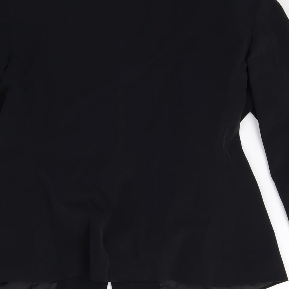 NEXT Womens Black Jacket Suit Jacket Size 12