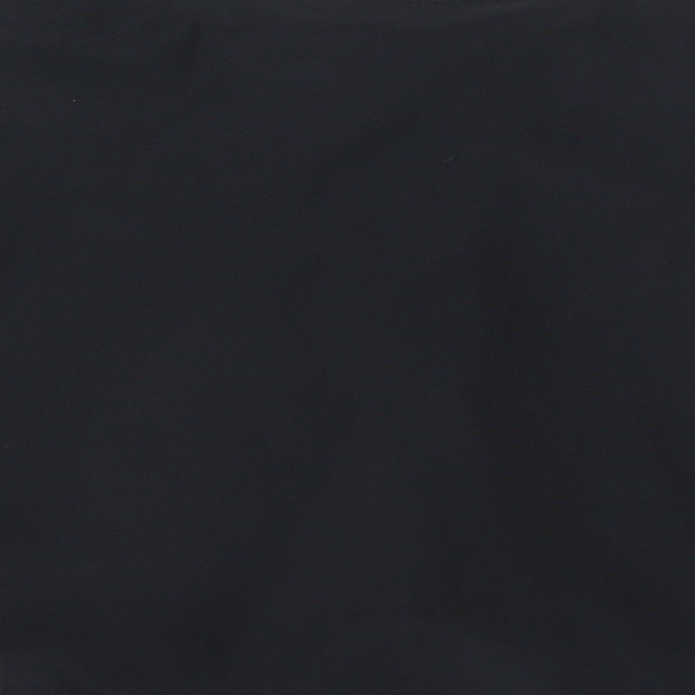 Falcon Womens Black Mini Skirt Size 24 in