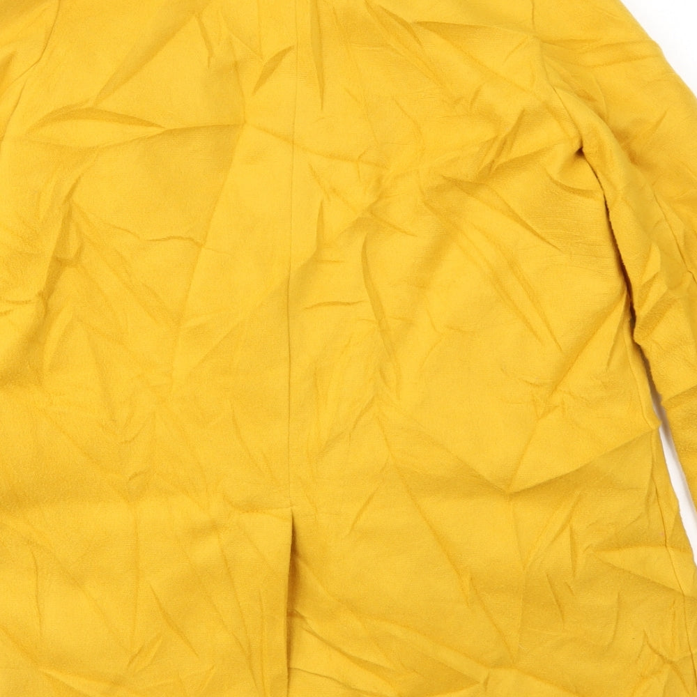 Witchery Womens Yellow Paisley Jacket Coat Size S