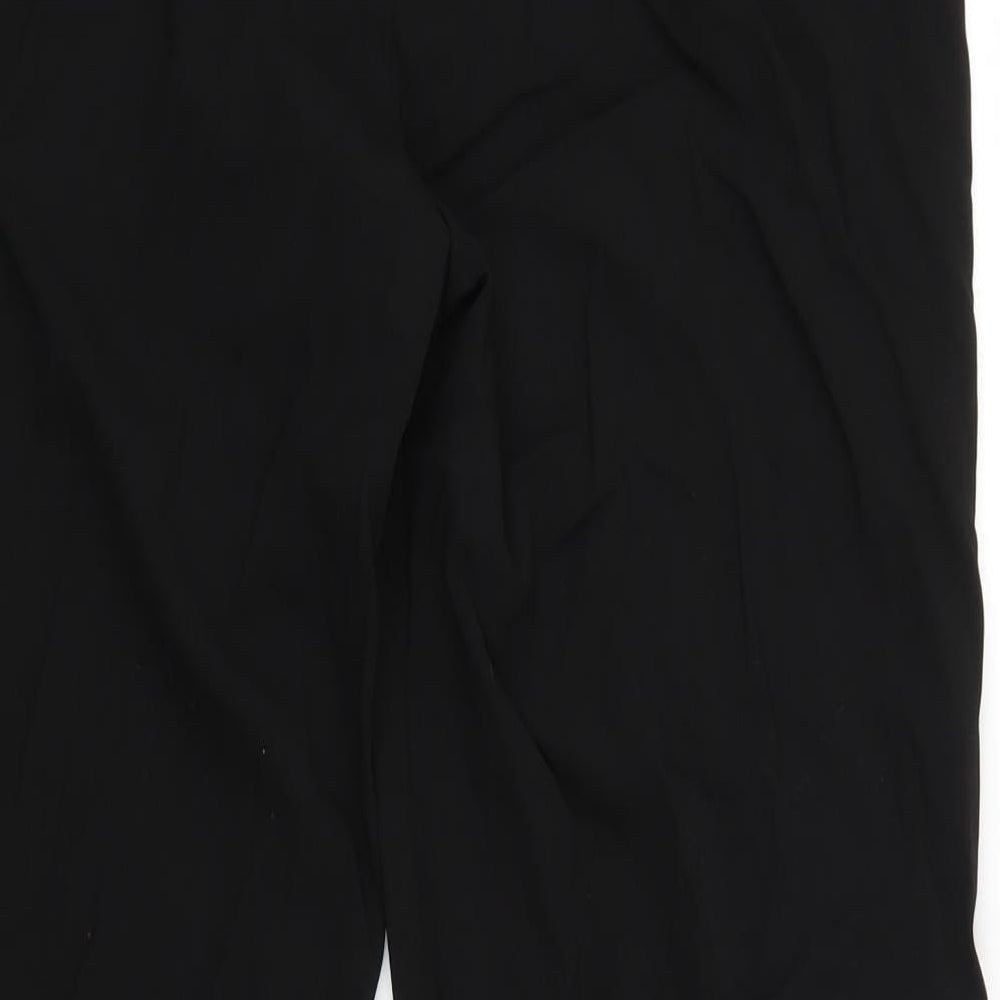 John Lewis Womens Black Trousers Size 14 L26 in