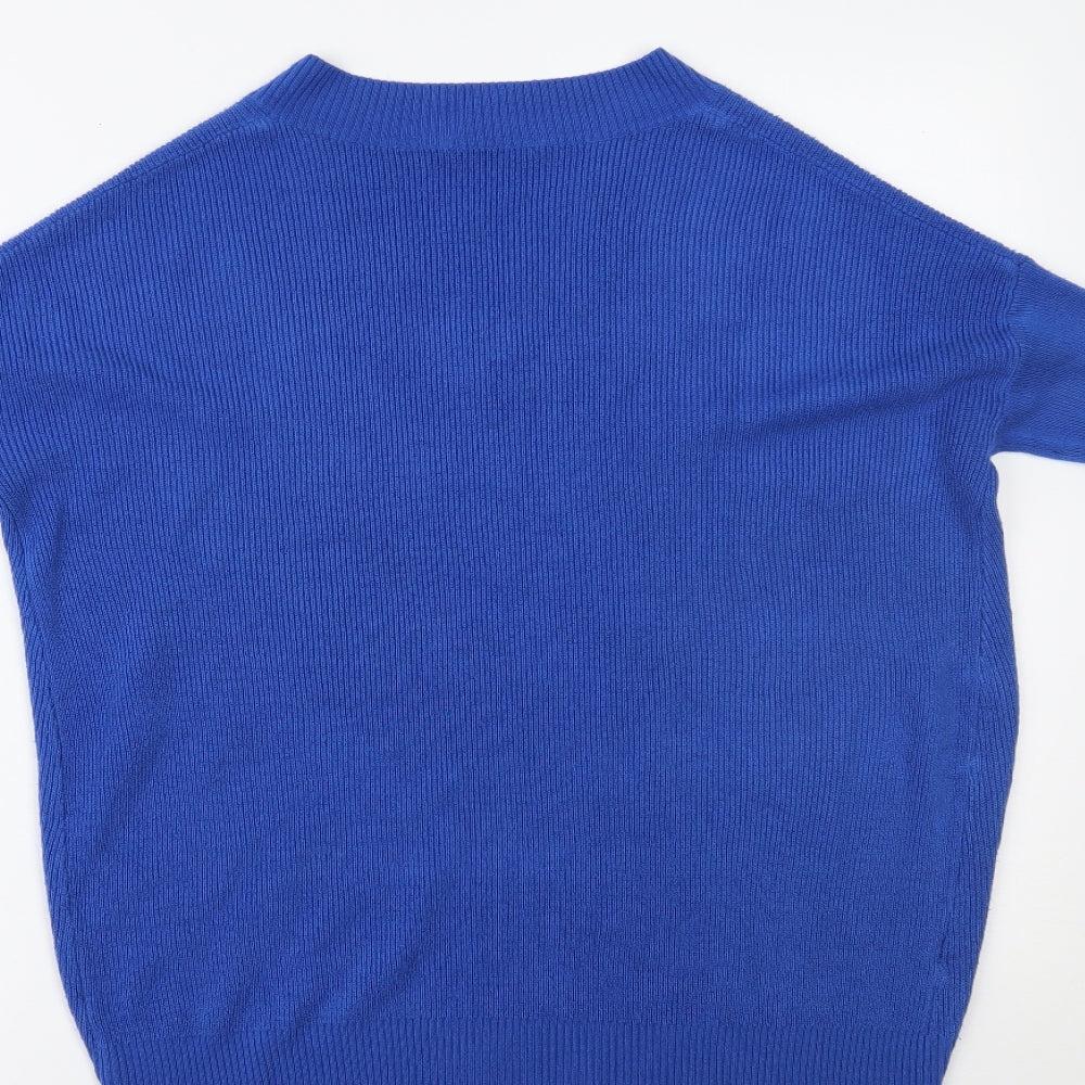 TU Womens Blue Pullover Jumper Size 8