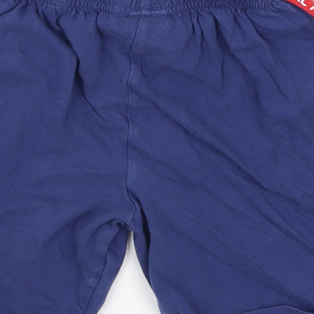 NEXT Boys Blue Sweat Shorts Size 5-6 Years - Mickey Mouse Loungewear