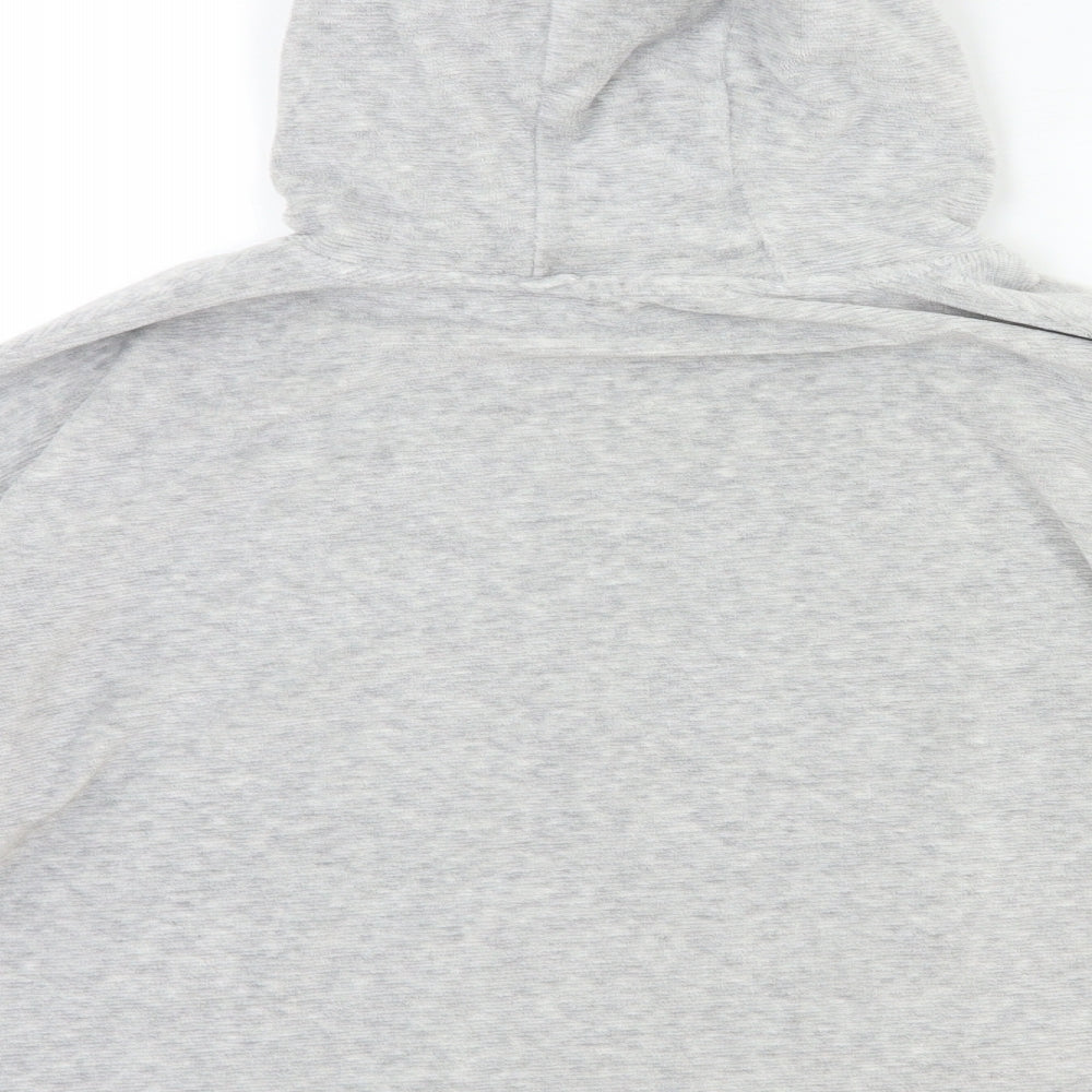 Marks and Spencer Girls Grey Pullover Hoodie Size 14 Years
