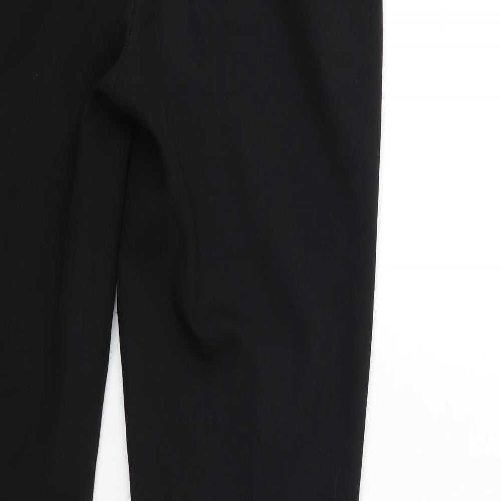 New Look Womens Black Trousers Size 10 L30 in