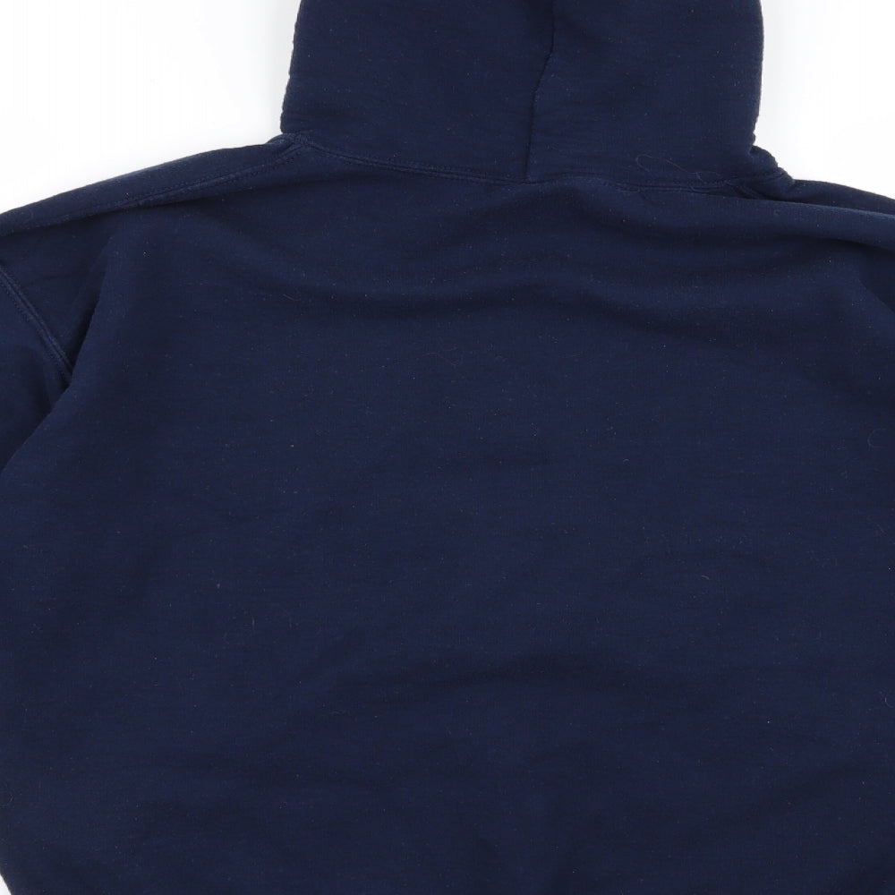 Gildan Mens Blue Pullover Jumper Size M