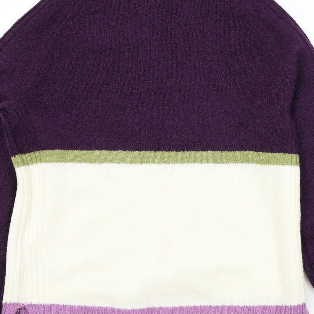 M&S Womens Purple Pullover Jumper Size XS