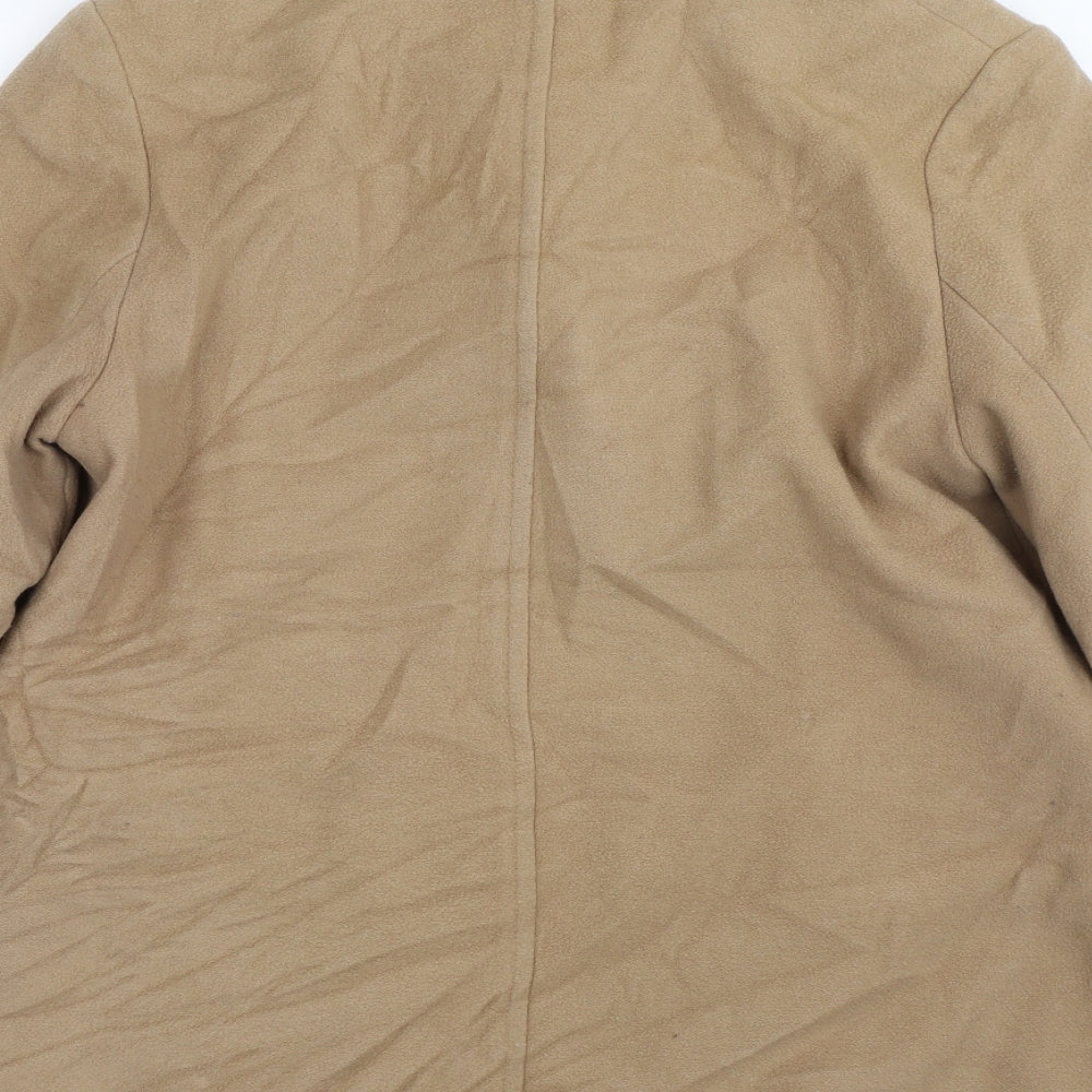 M&S Womens Brown Trench Coat Coat Size 14