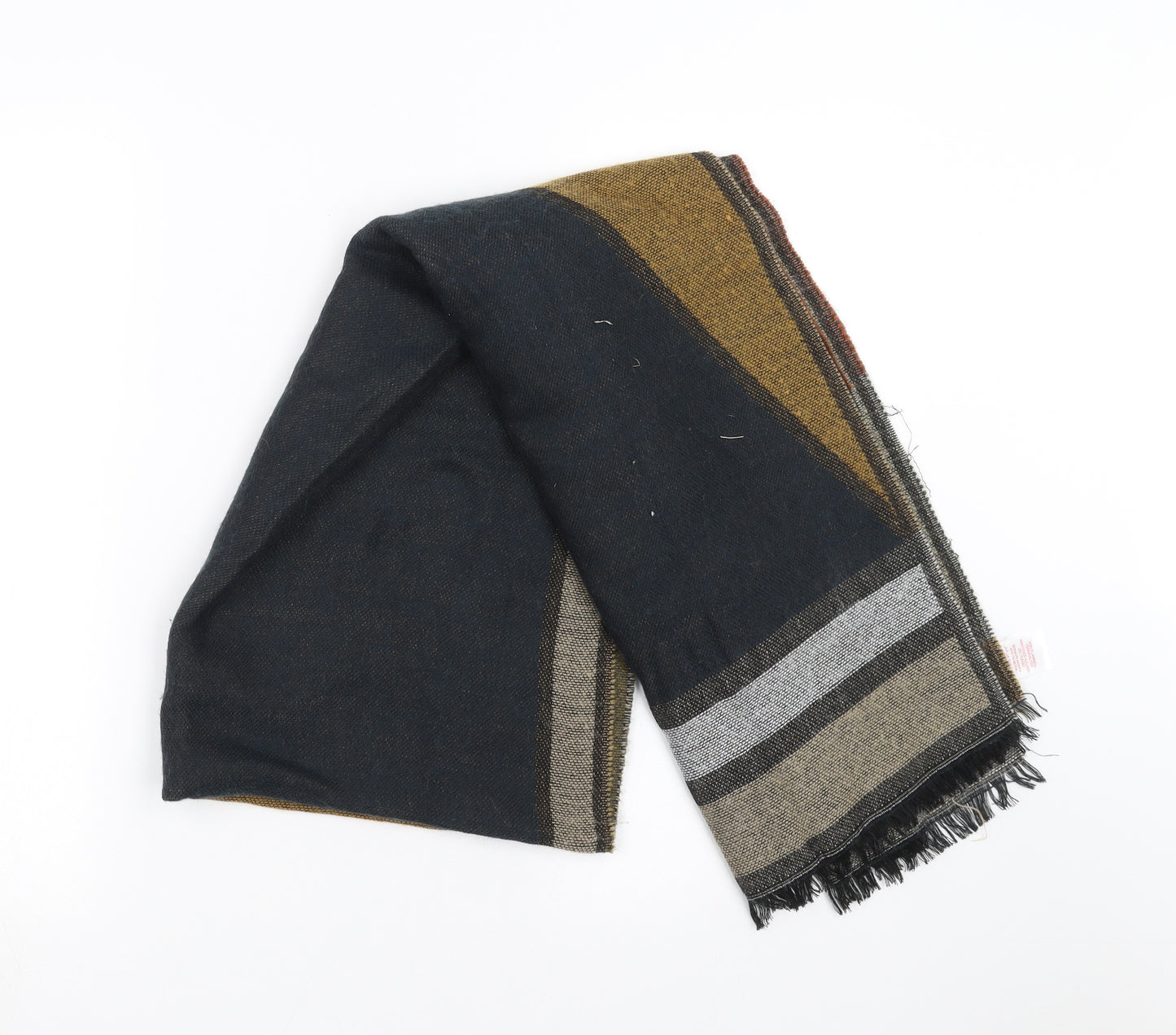 Peacocks Unisex Grey Geometric Shawl/Wrap