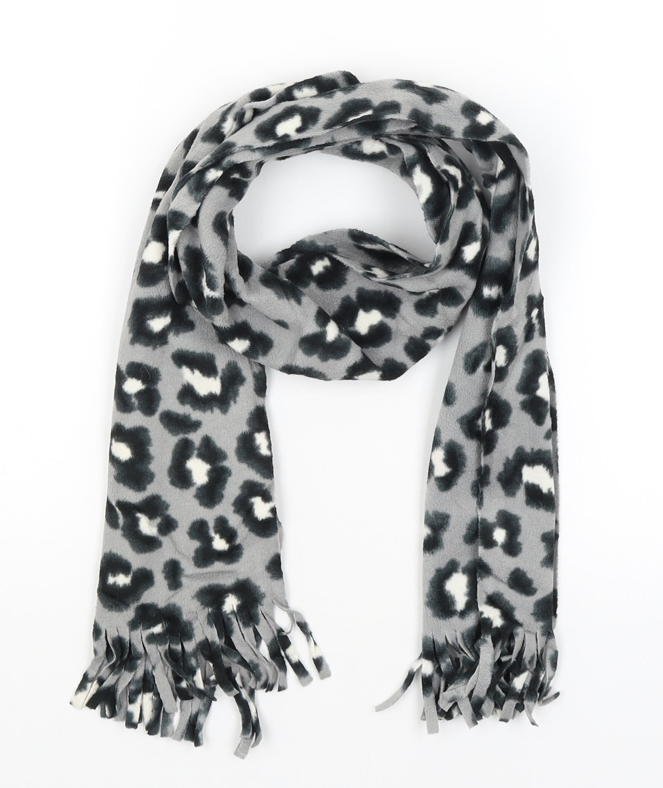 Preworn Girls Green Animal Print Scarf Scarves & Wraps One Size