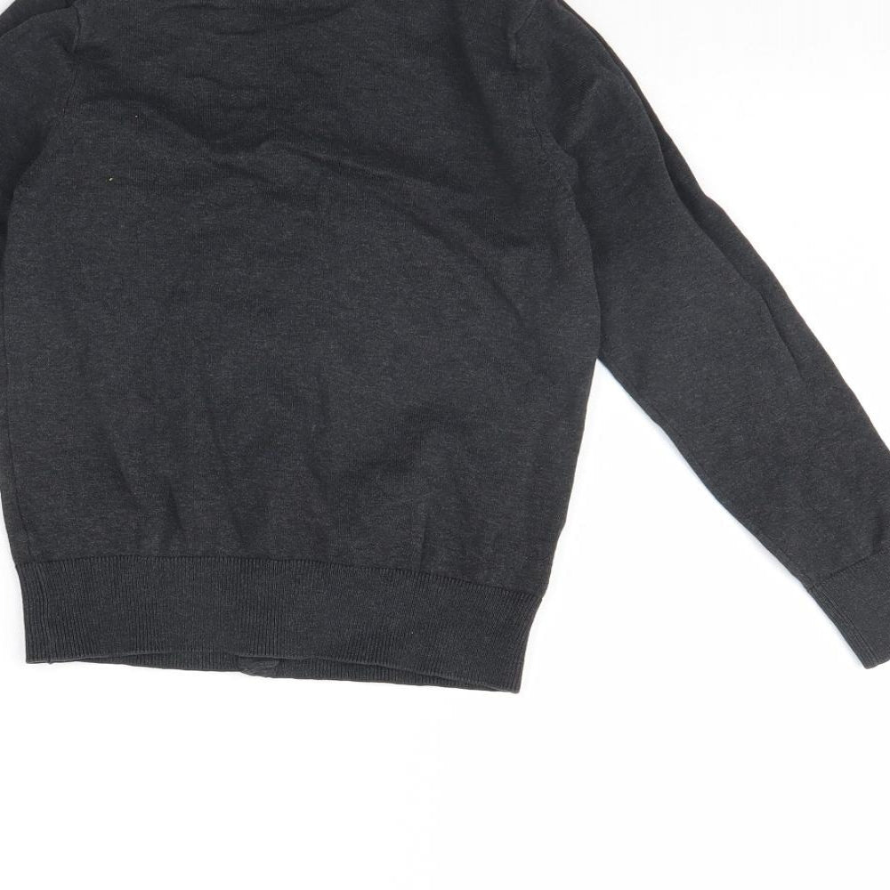 F&F Girls Grey Jumper Size 7 Years - School