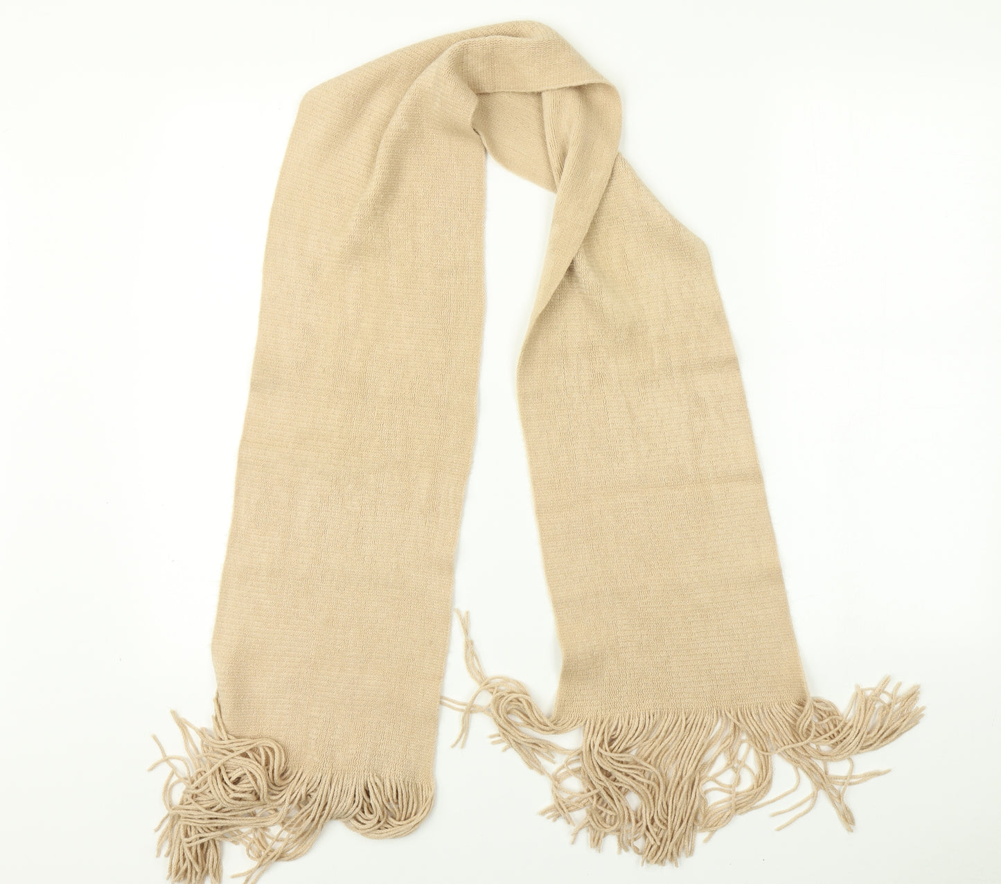 Preworn Womens Beige Scarf