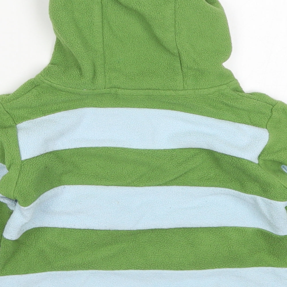 NEXT Boys Green Striped Pullover Jumper Size 9-12 Months - Original League
