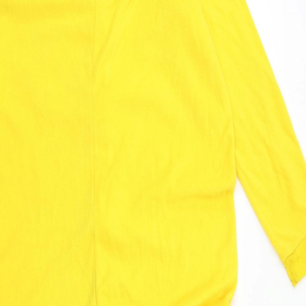 George Womens Yellow Fleece Kimono One Piece Size M - Pudsey Bear