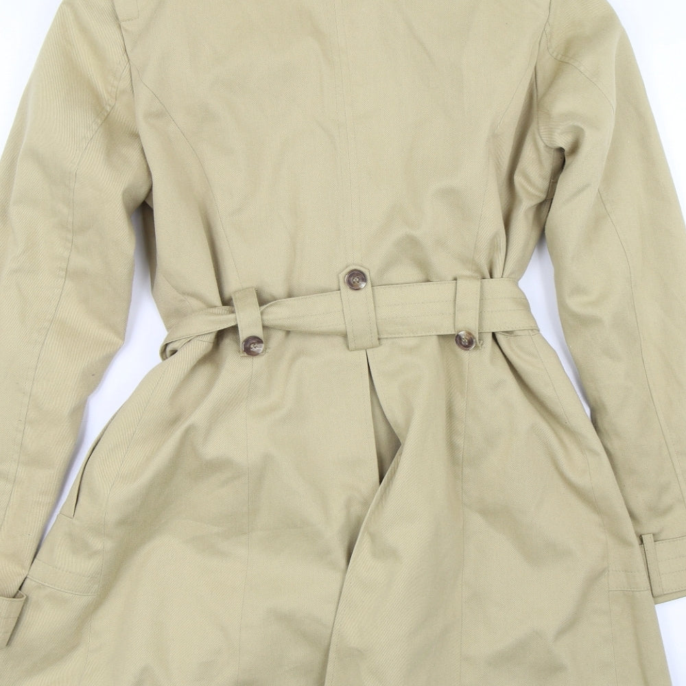 ASOS Womens Beige Trench Coat Coat Size 10