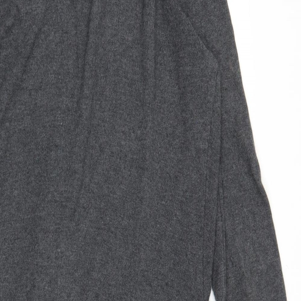 M&S Womens Grey Cardigan Jumper Size 12