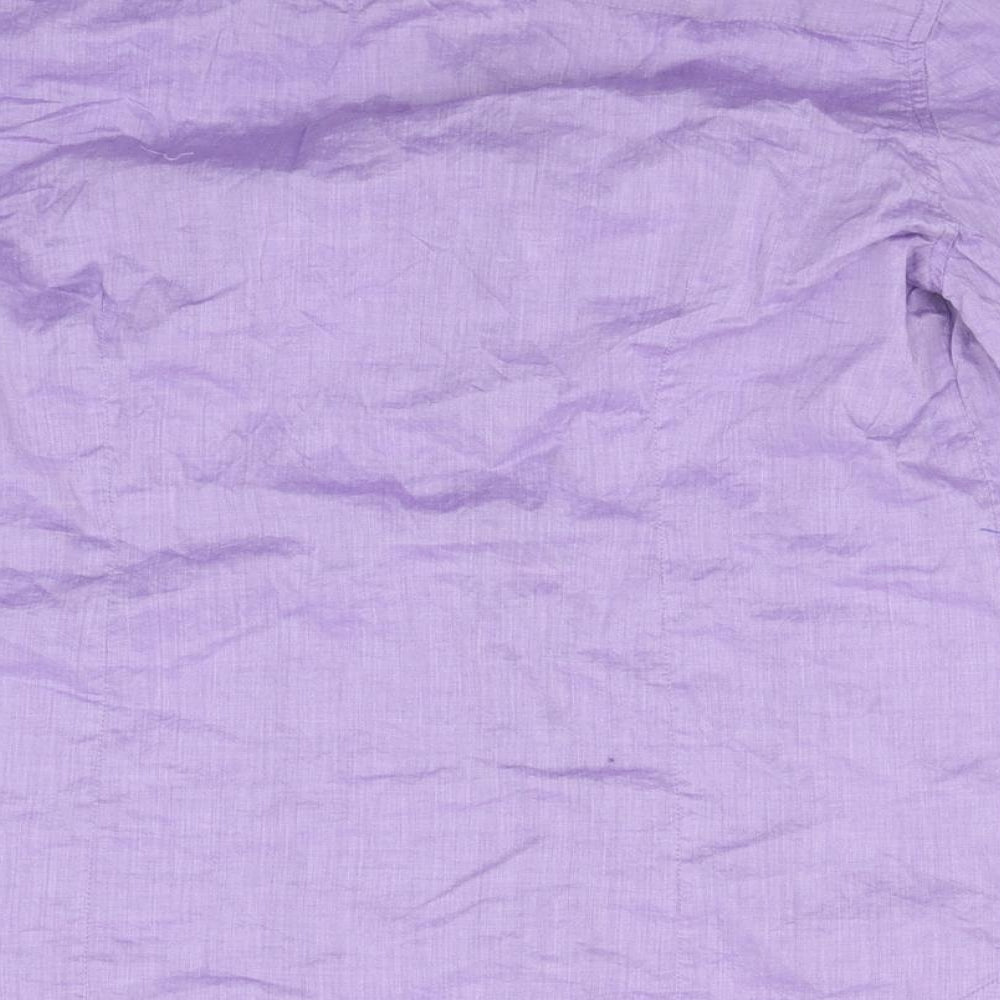 Scullers Boys Purple Basic Button-Up Size L