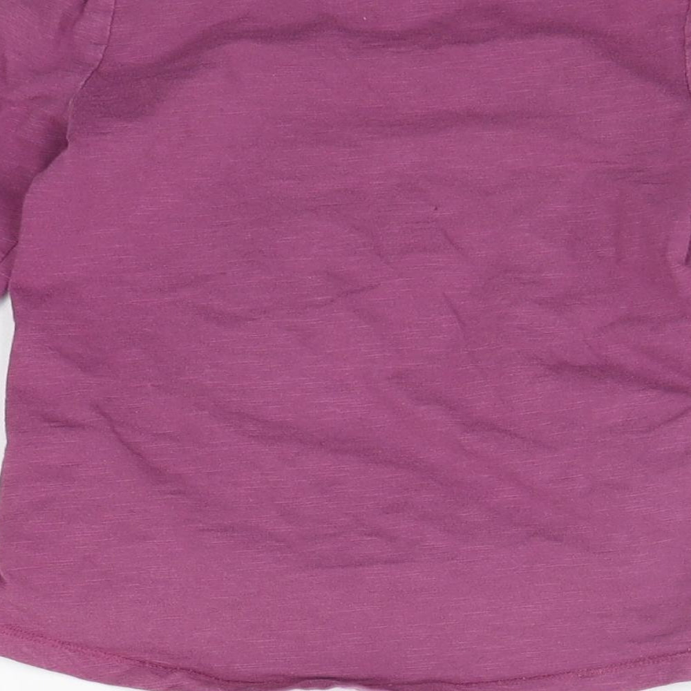 F&F Girls Purple Basic T-Shirt Size 4-5 Years