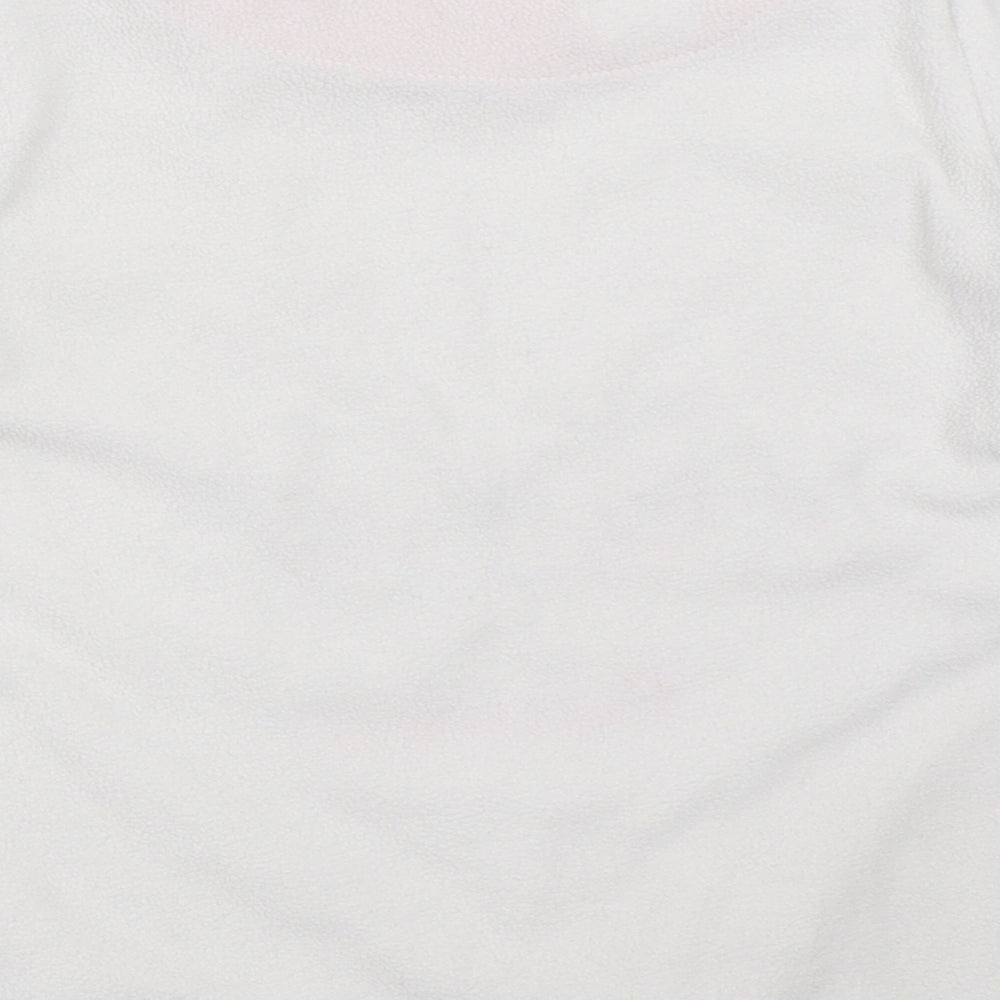 Eddie & Ella Girls White Spotted Top Pyjama Top Size 7-8 Years