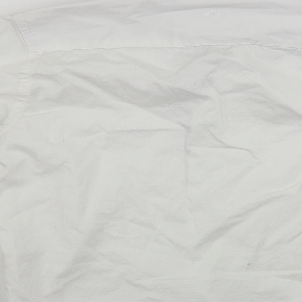 eighteen Boys White Basic Button-Up Size 9-10 Years