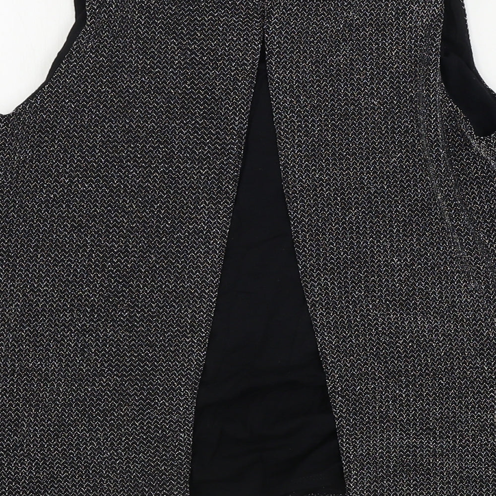 F&F Girls Grey Basic Blouse Size 12-13 Years
