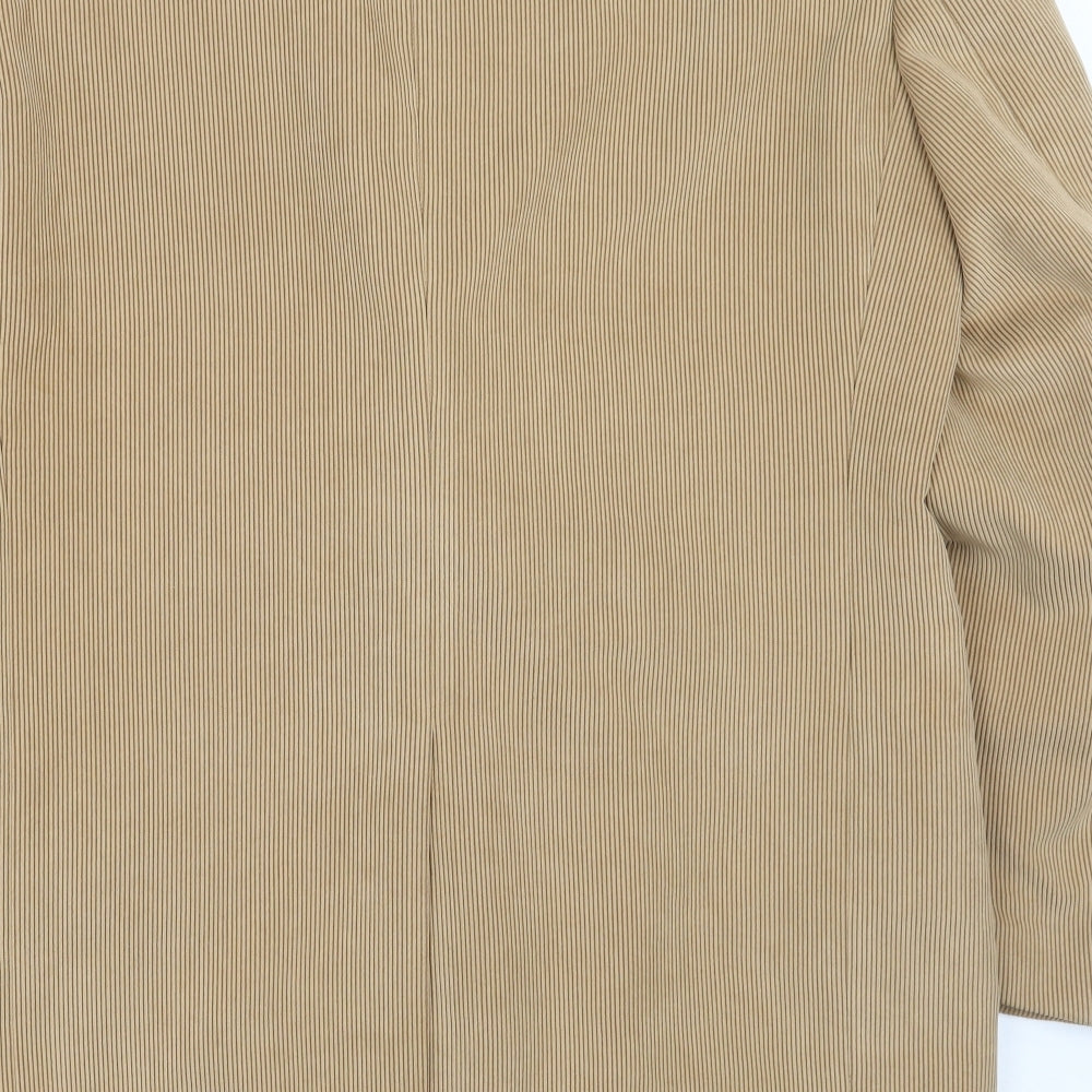 Carl Gross Mens Brown Jacket Suit Jacket Size 40