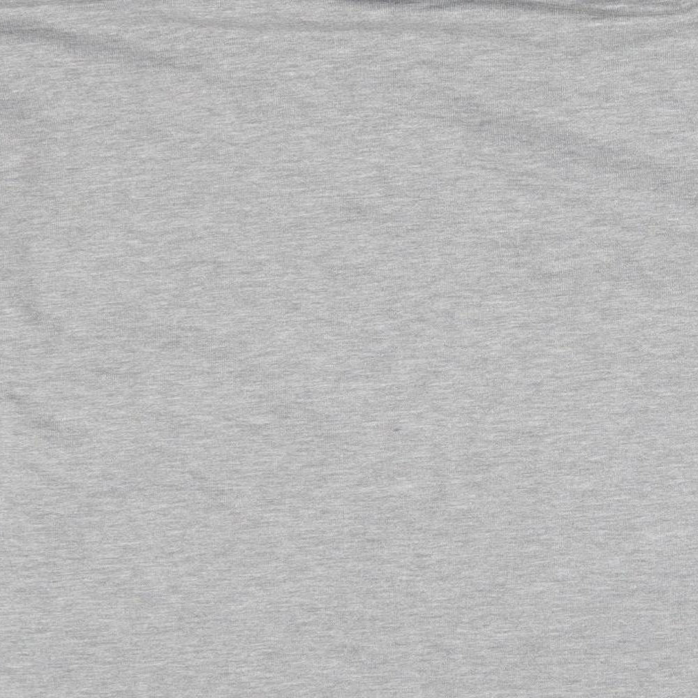 Classic Womens Grey Pullover Sweatshirt Size S