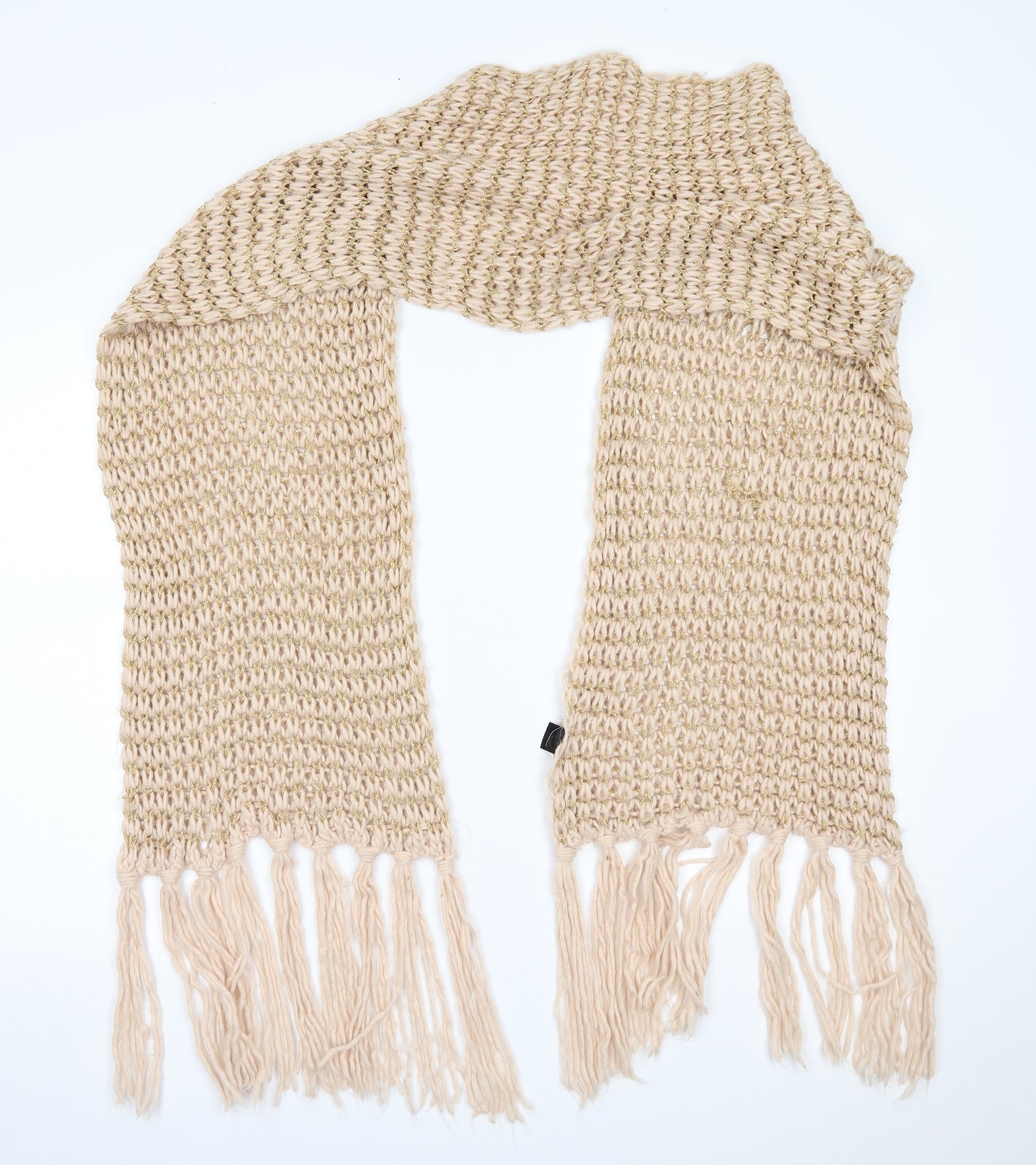 Preworn Womens Beige Scarf