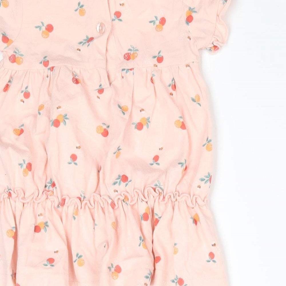 John Lewis Girls Beige A-Line Size 6-9 Months