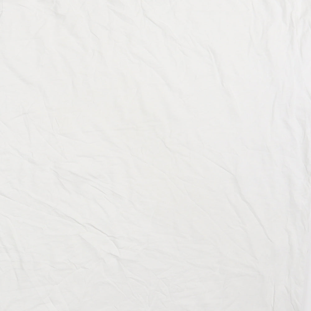 M&S Mens White T-Shirt Size L