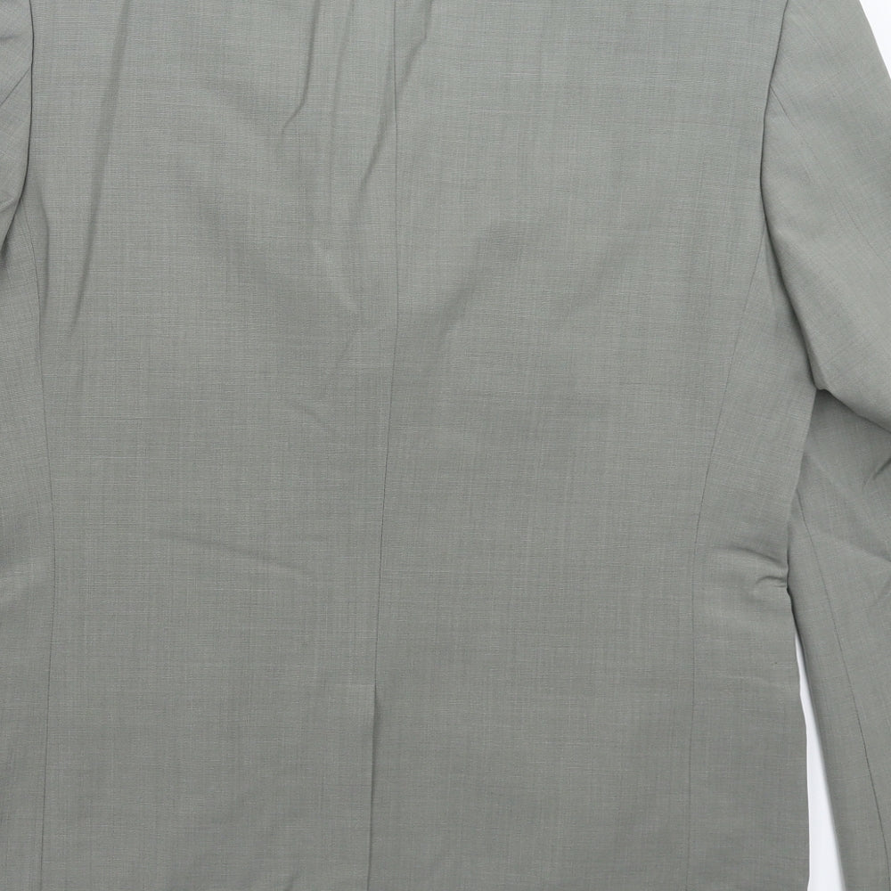 Marks and Spencer Mens Grey Jacket Suit Jacket Size 38