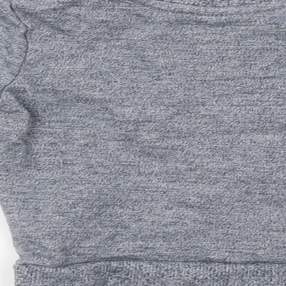 mini rebel Girls Grey Pullover Jumper Size 12-18 Months
