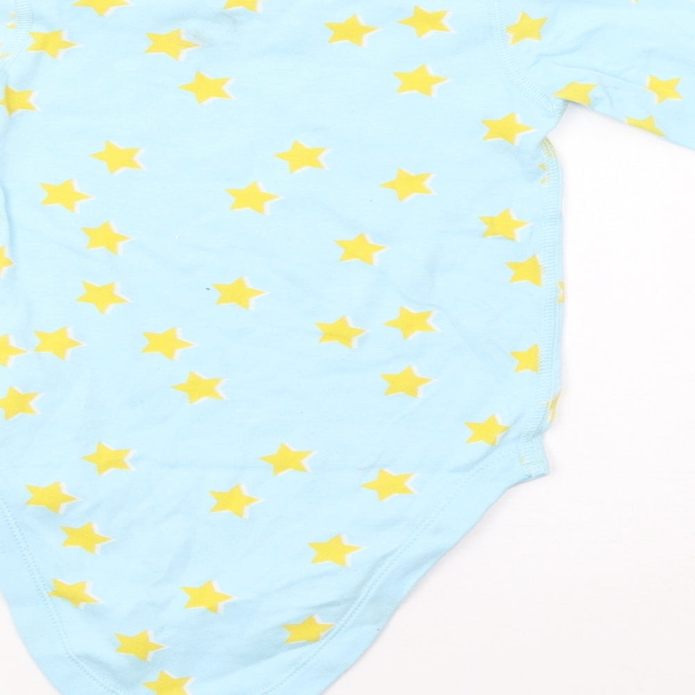 Marks and Spencer Boys Blue Polka Dot Pullover Sweatshirt Size 2-3 Years