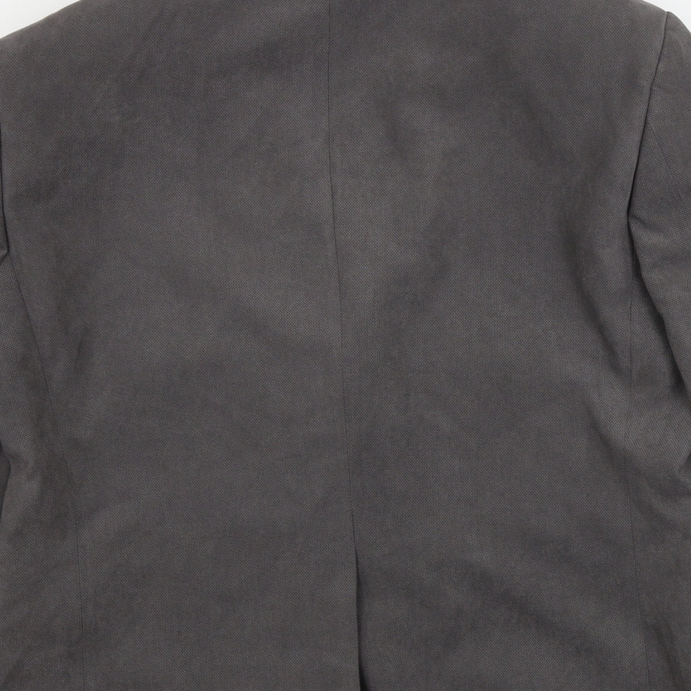 Marks and Spencer Mens Grey Jacket Blazer Size 40