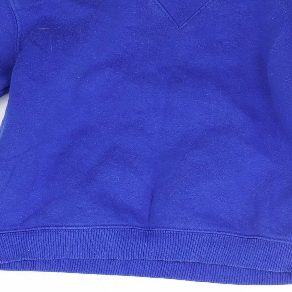 School Life Boys Blue Pullover Hoodie Size 4 Years