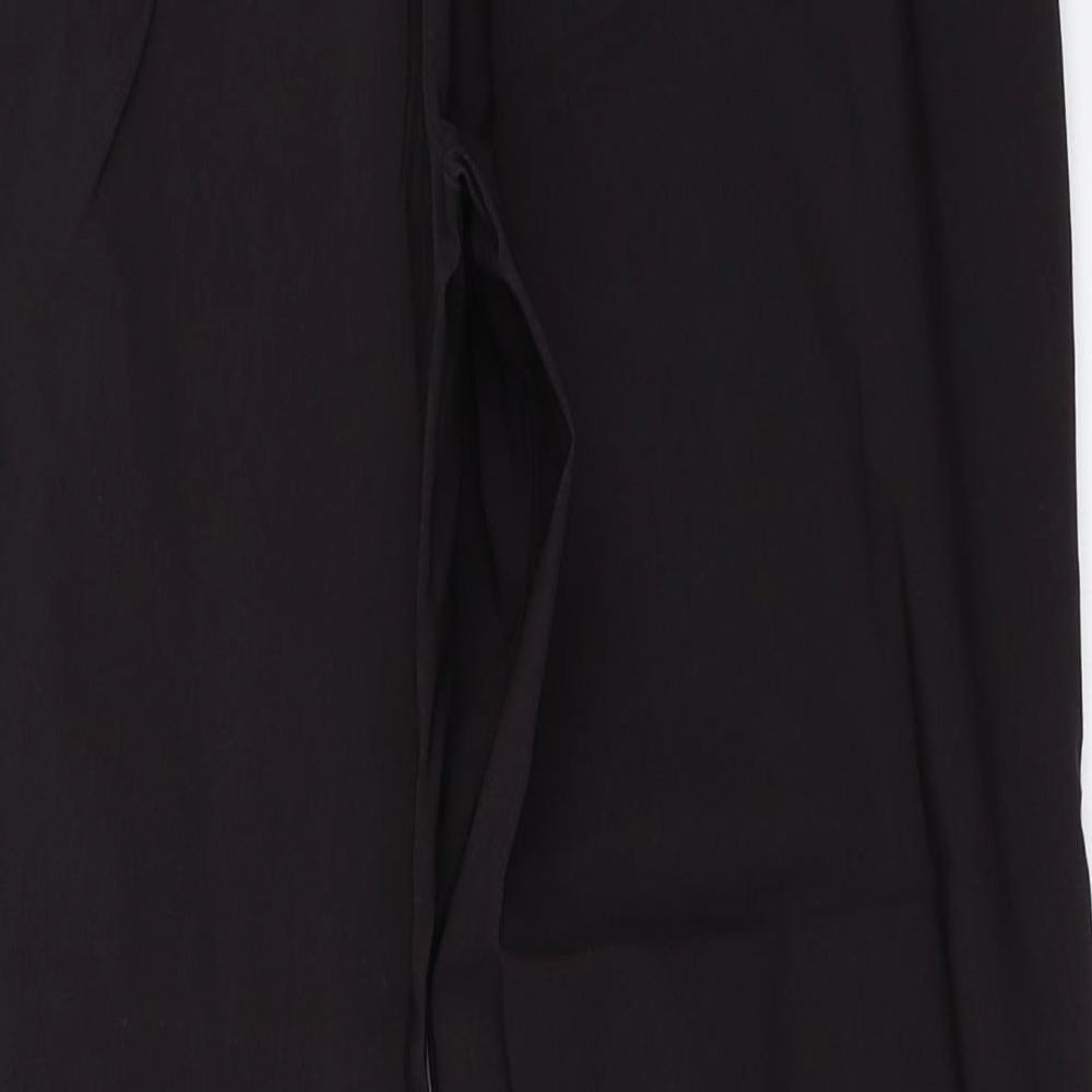 George Womens Black Capri Trousers Size 12 L24.5 in