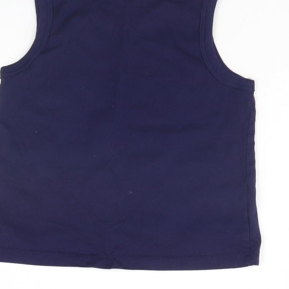 TU Boys Blue Basic Tank Size 5 Years