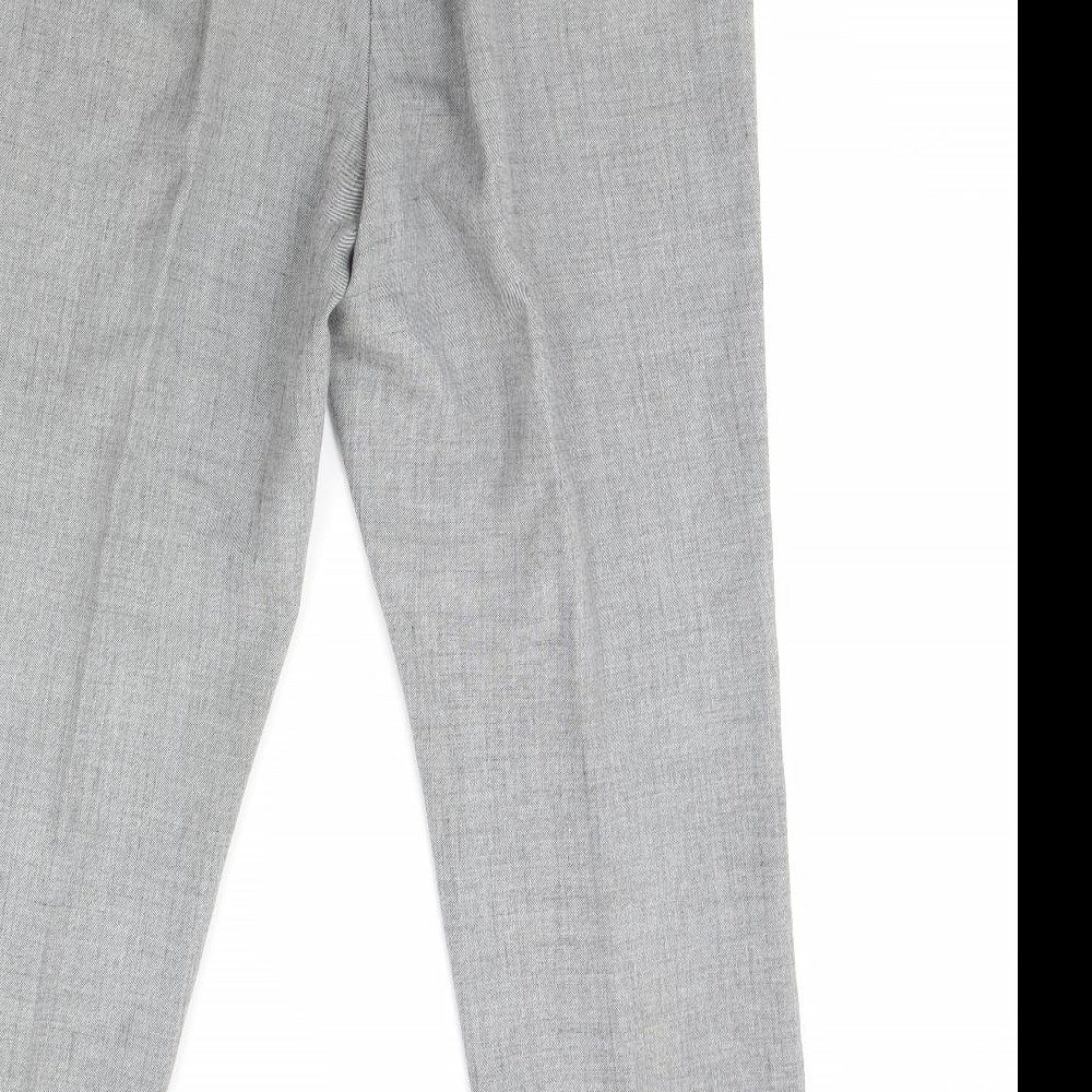 Preworn Womens Grey Trousers Size 32 in L29 in