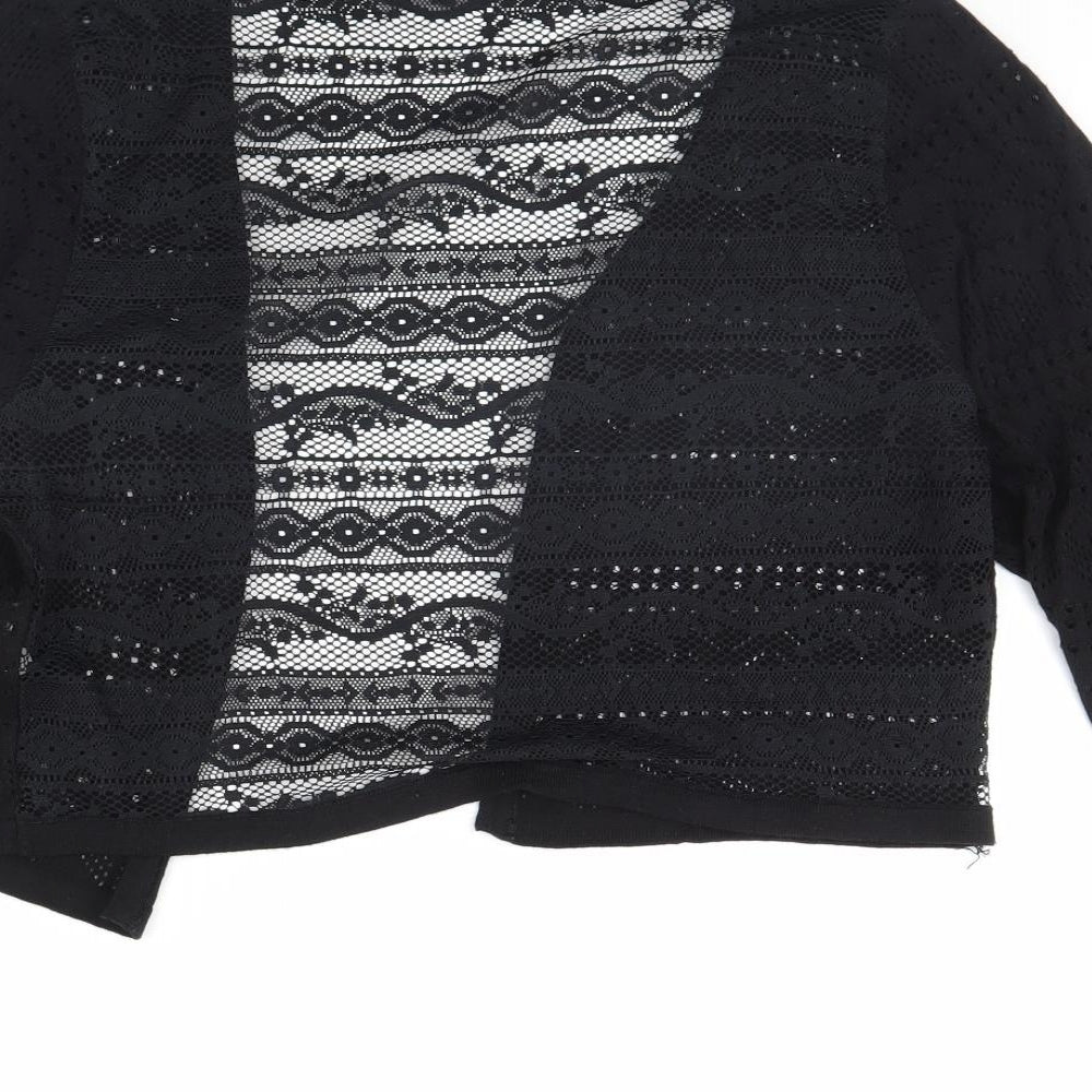 Peacocks Womens Black Cardigan Jumper Size 16