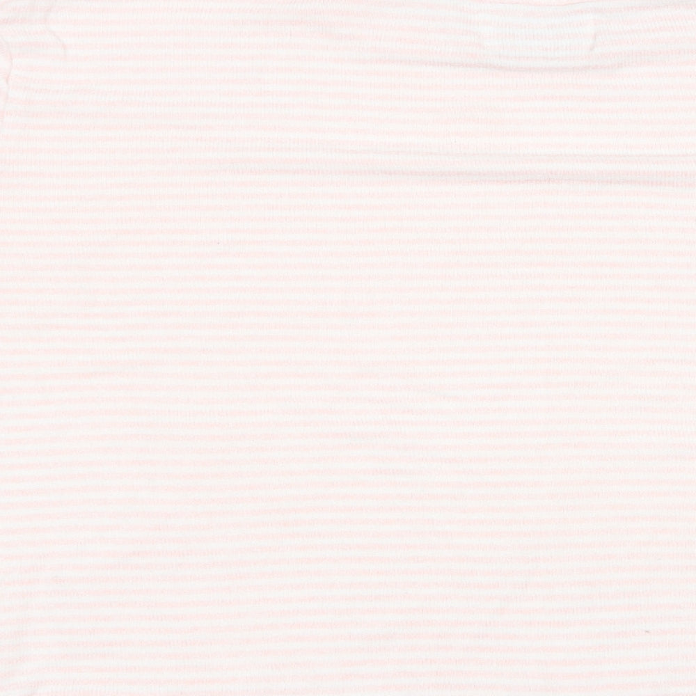 Matalan Womens Pink Striped Pyjama Top Size 16