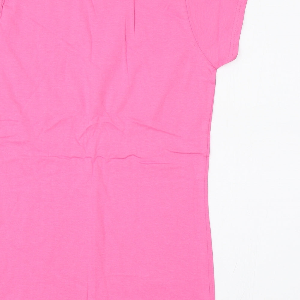 Gildan Womens Pink Basic T-Shirt Size M
