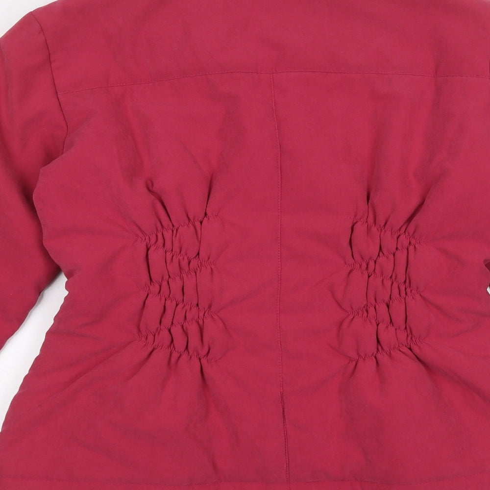 EWM Womens Pink Jacket Size 10