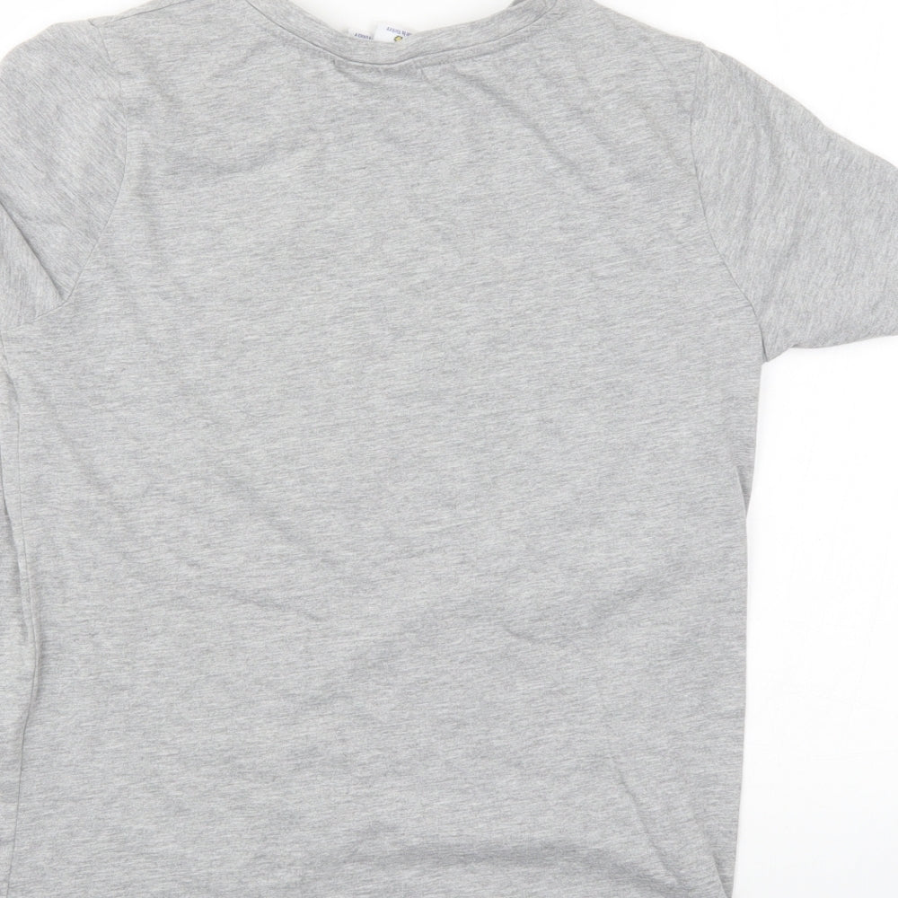 Disney Womens Grey Basic T-Shirt Size 6 - Toy Story