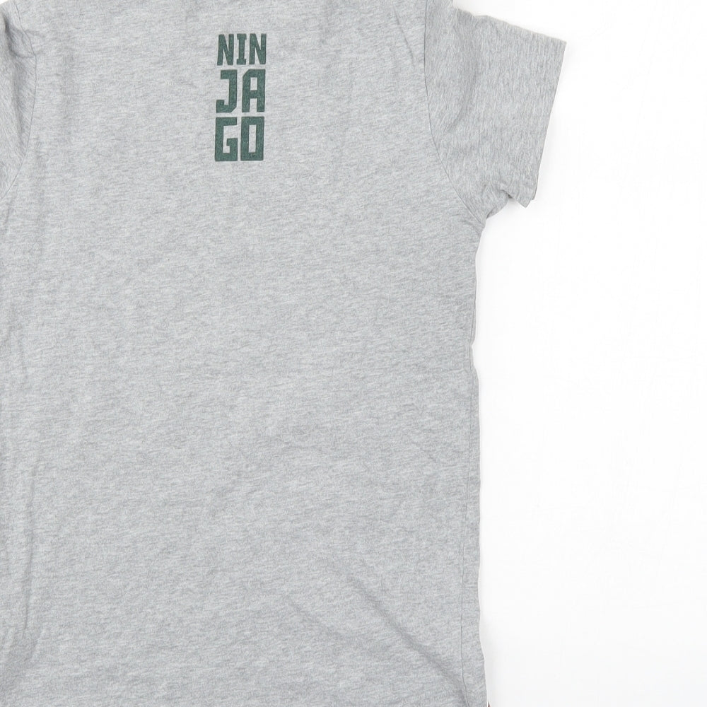 LEGO Boys Grey Basic T-Shirt Size 8 Years - lego