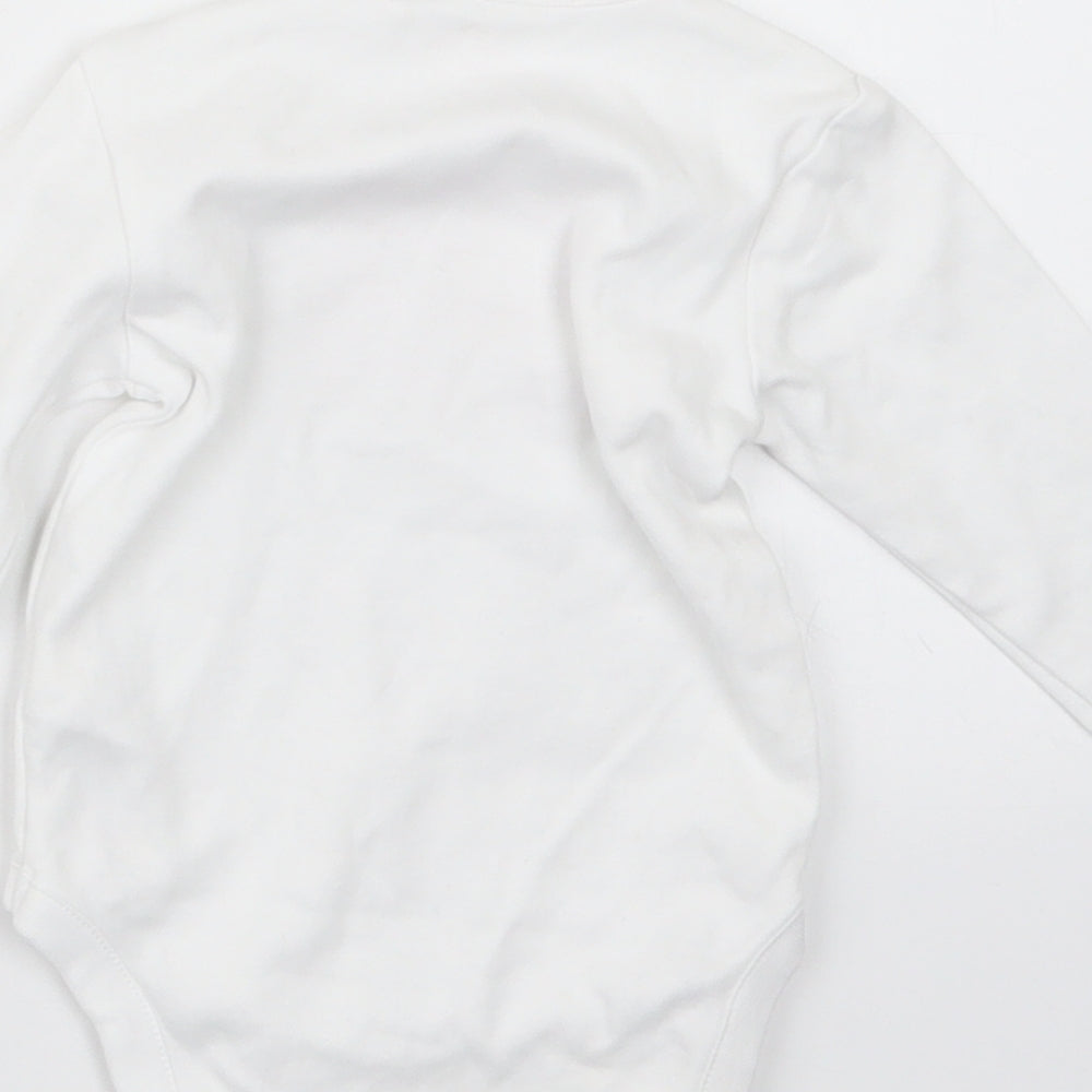 NEXT Girls White Babygrow One-Piece Size 3-6 Months